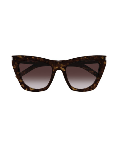 Lunettes de soleil Yves Saint Laurent - Shiny Dark Havana - SL214KATE031