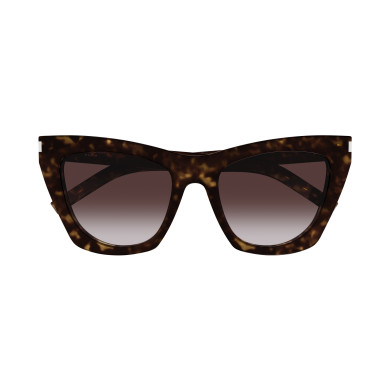 Lunettes de soleil Yves Saint Laurent - Shiny Dark Havana - SL214KATE031 Lunettes de soleil Yves Saint Laurent - Shiny Dark Havana - SL214KATE031