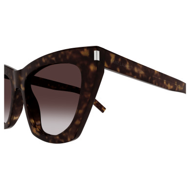 Lunettes de soleil Yves Saint Laurent - Shiny Dark Havana - SL214KATE031 Lunettes de soleil Yves Saint Laurent - Shiny Dark Havana - SL214KATE031