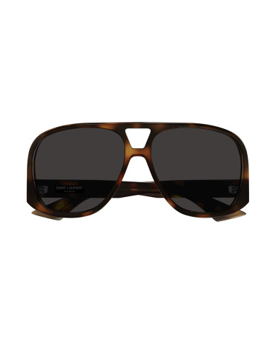 Lunettes de soleil Yves Saint Laurent - Shiny Medium Havana - SL652SOLACE003