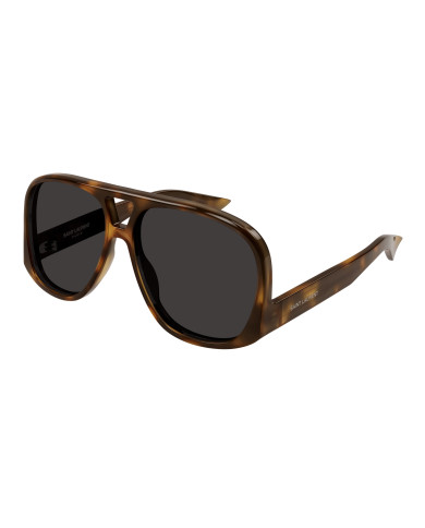 Lunettes de soleil Yves Saint Laurent - Shiny Medium Havana - SL652SOLACE003