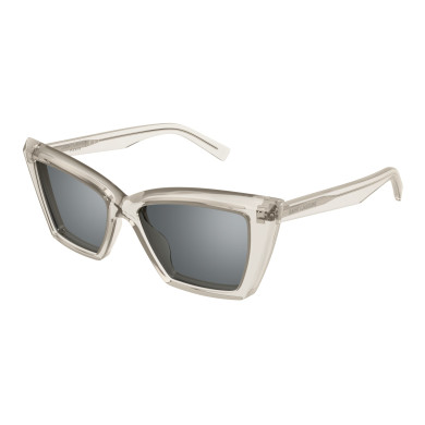 Lunettes de soleil Yves Saint Laurent - Shiny Transparent Cream - SL657/F003 Lunettes de soleil Yves Saint Laurent - Shiny Transparent Cream - SL657/F003