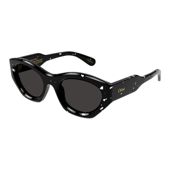 サングラス Chloe SUN GLASS (CH0220S 003) Lunettes de soleil Chloé - Crystal Black - CH0220S003