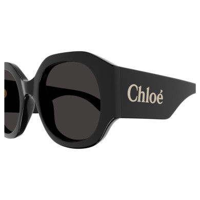 Lunettes de soleil Chloé - Shiny Black - CH0234S001 Lunettes de soleil Chloé - Shiny Black - CH0234S001