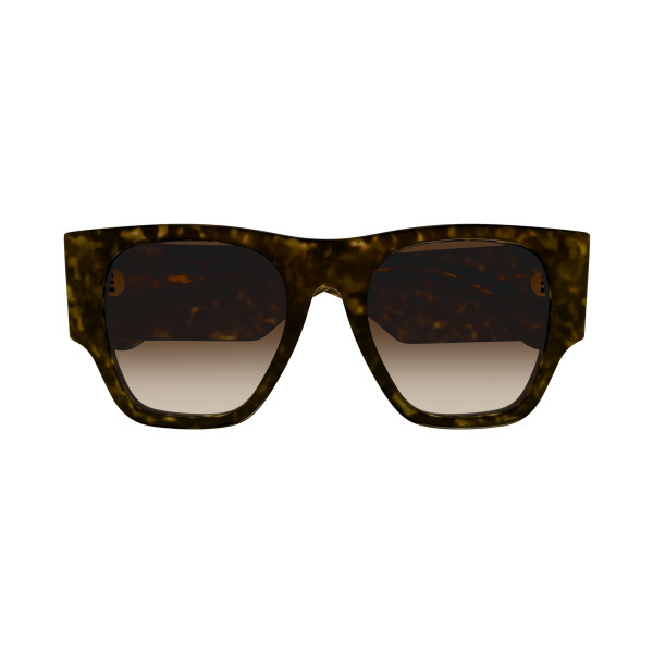 Lunettes de soleil Chloé - Shiny Dark Havana - CH0233S002 Lunettes de soleil Chloé - Shiny Dark Havana - CH0233S002