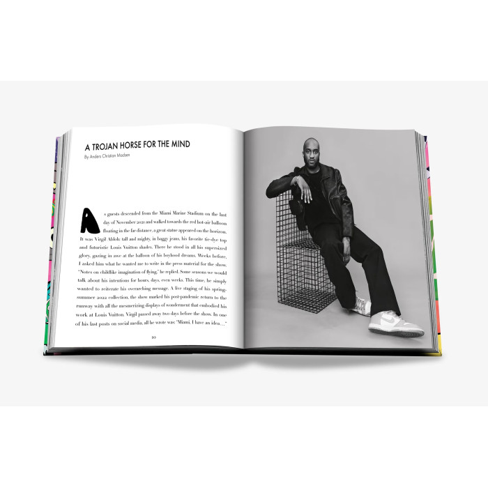 Louis Vuitton: Virgil Abloh (Classic Cartoon Cover) - Assouline Louis Vuitton: Virgil Abloh (Classic Cartoon Cover) - Assouline