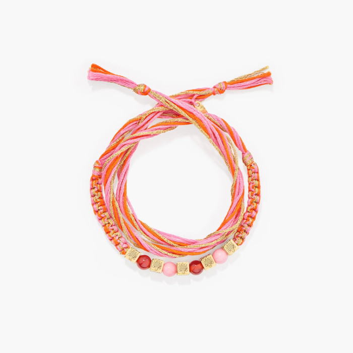 Bracelet Honolulu opale cornaline - Aurélie Bidermann