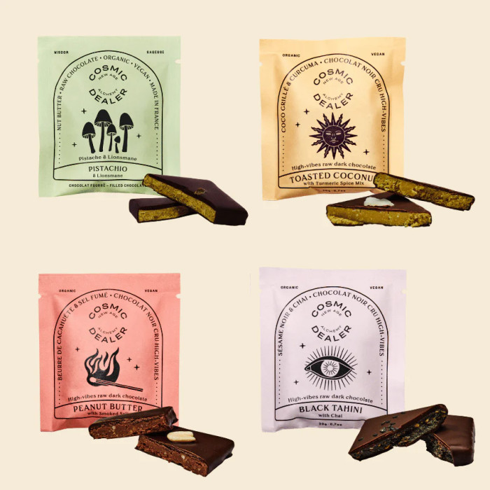 Coffret Bonnes Vibes - 14 Carrés Chocolatés Coffret Bonnes Vibes - 14 Carrés Chocolatés