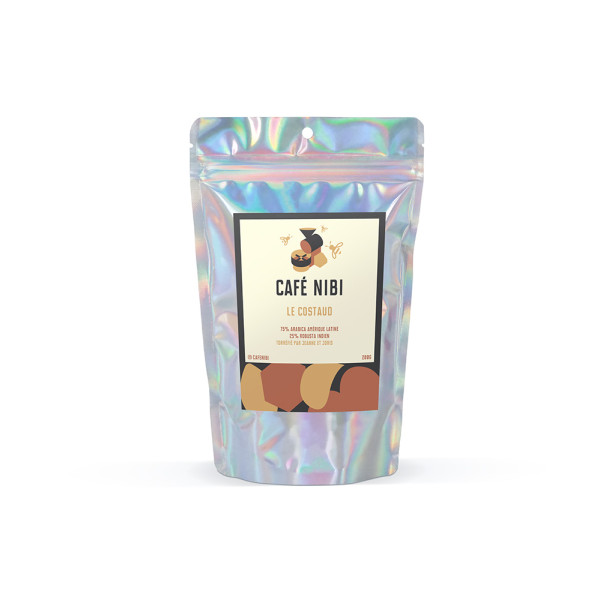 Le Costaud Moulu 200g - Café Nibi Le Costaud Moulu 200g - Café Nibi