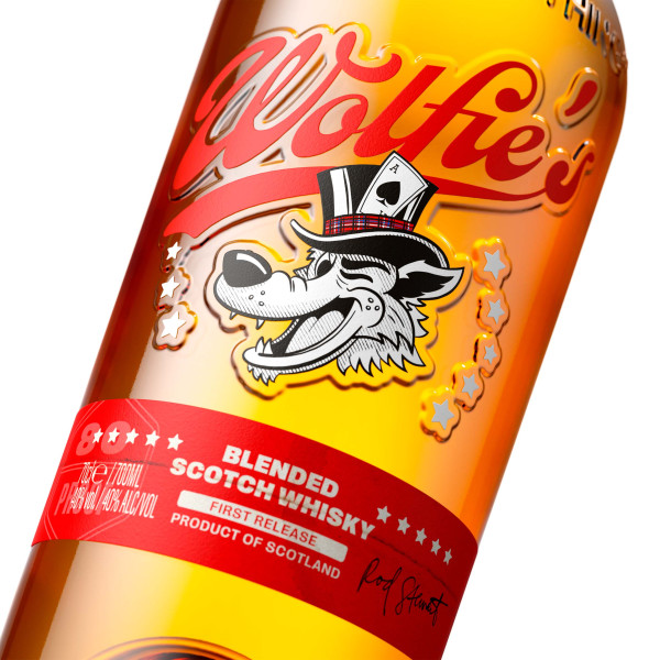 Wolfie's Blended Whisky - Rod Stewart Wolfie's Blended Whisky - Rod Stewart