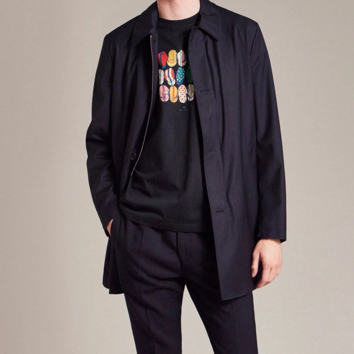 Tee-shirt Bleu Marine 'Cycling Caps' - Paul Smith