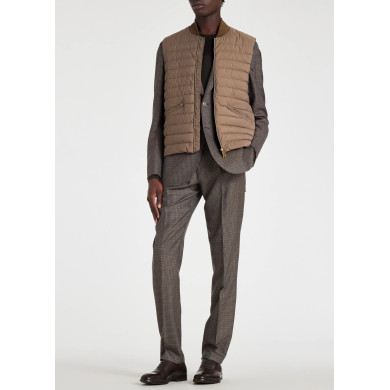 Doudoune Fine Sans Manches Marron Roux - Paul Smith Doudoune Fine Sans Manches Marron Roux - Paul Smith