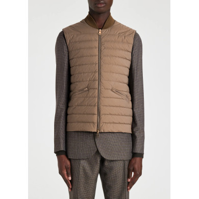 Doudoune Fine Sans Manches Marron Roux - Paul Smith Doudoune Fine Sans Manches Marron Roux - Paul Smith