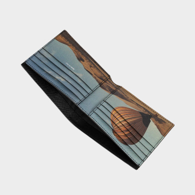 Portefeuille et Porte-Monnaie Noir Intérieur "Signature Stripe Balloon" - Paul Smith Portefeuille et Porte-Monnaie Noir Intérieur "Signature Stripe Balloon" - Paul Smith
