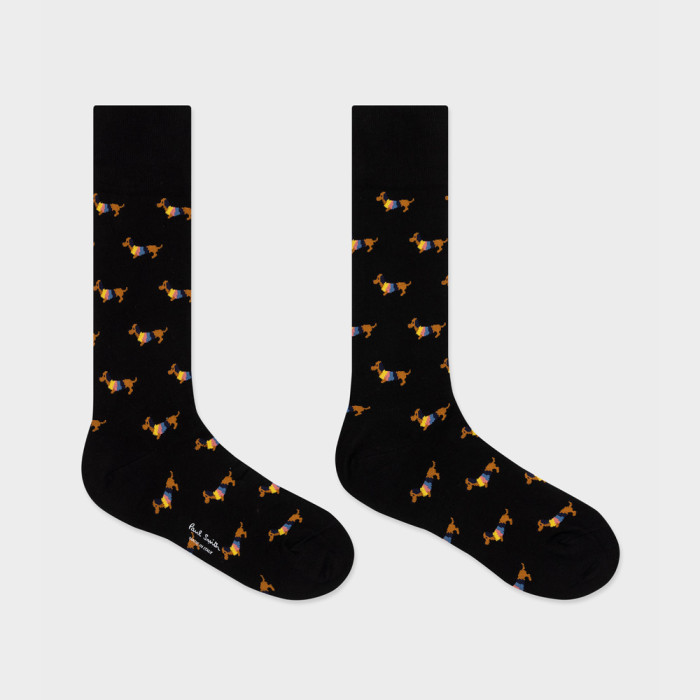 Cody Dog black socks - Paul Smith