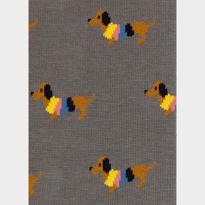 Cody Dog gray socks - Paul Smith