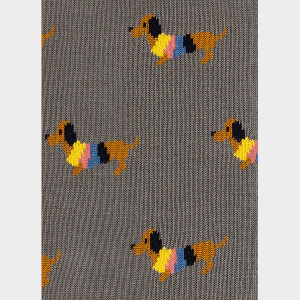 Chaussettes Cody Dog gris - Paul Smith