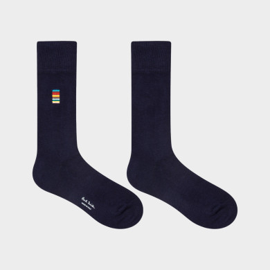 Chaussettes Bleu Marine "Alfie" "Signature Stripe" - Paul Smith