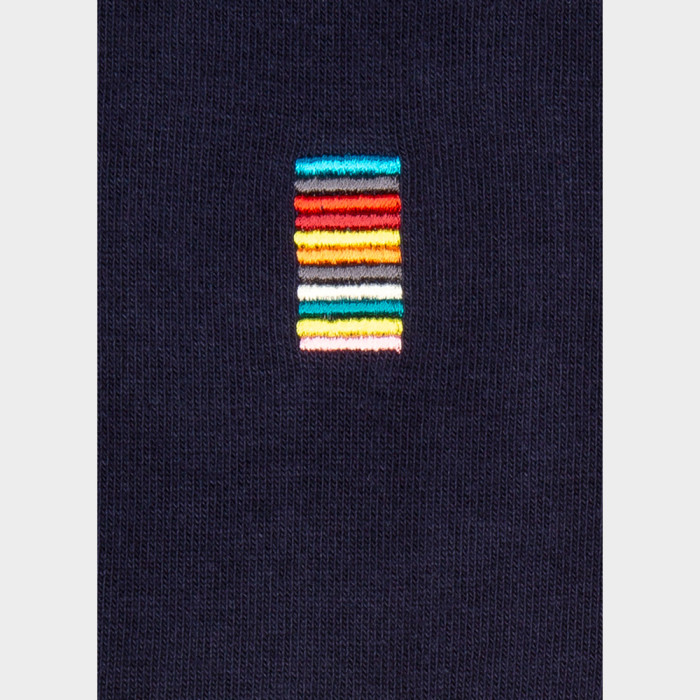 Navy Blue “Alfie” “Signature Stripe” Socks - Paul Smith
