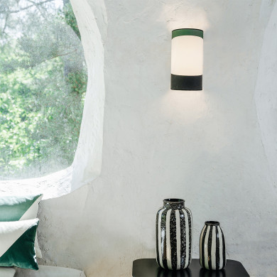 Black Riviera Decorative Vase H24cm - Sarah Lavoine