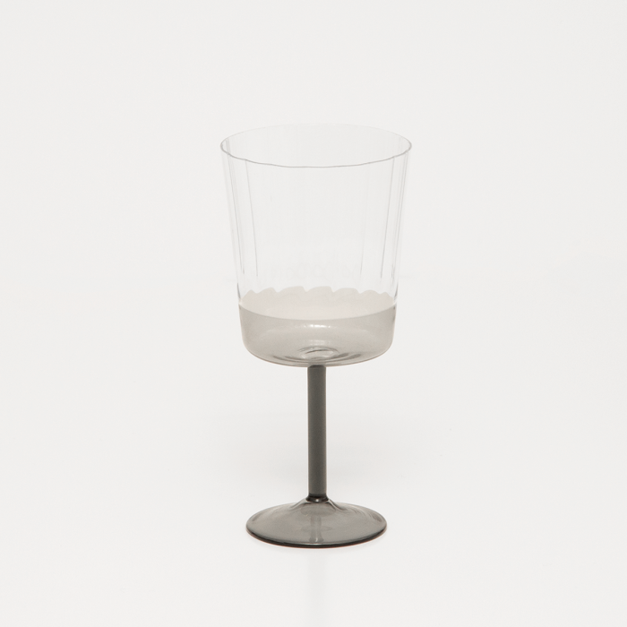 Verre à eau éclat charbon - Sarah Lavoine