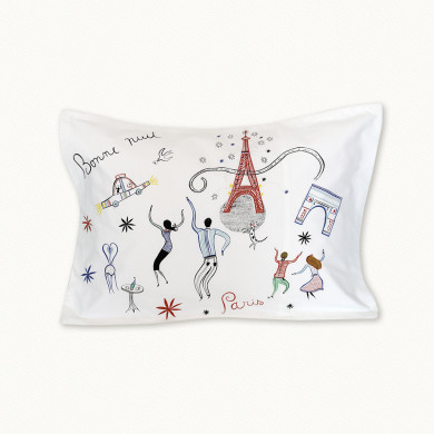 Pillowcases Paris day night 50x70 - Fragonard