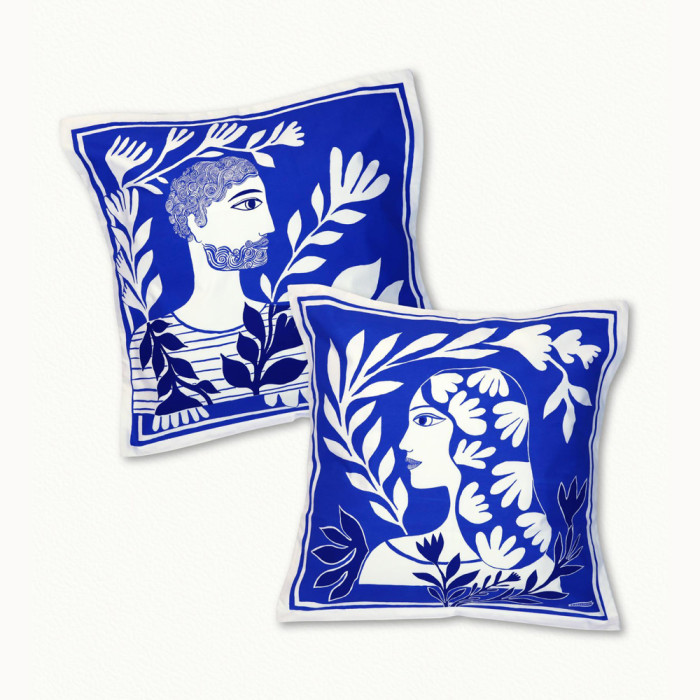 2 toi & moi pillowcases 65 x 65 cm