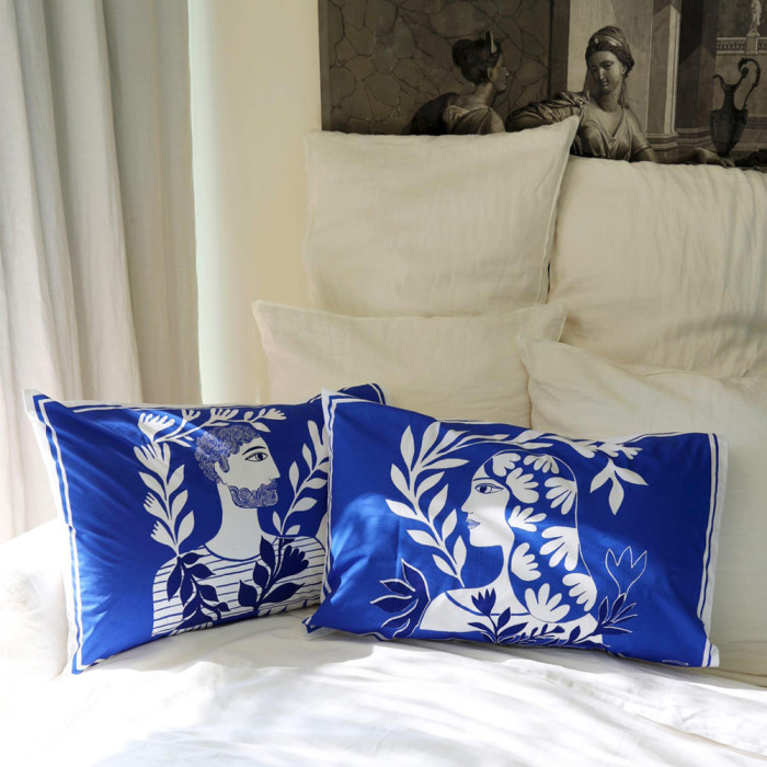 2 toi et moi pillowcases 50 x 70 cm