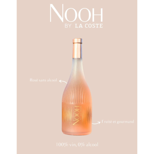 NOOH by Château La Coste - Rosé BIO sans alcool - Provence - 75 cl NOOH by Château La Coste - Rosé BIO sans alcool - Provence - 75 cl