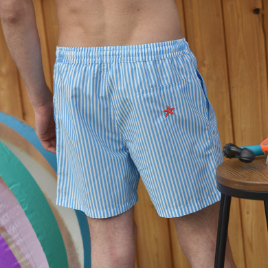 Short de bain étoilé rayé Short de bain étoilé rayé