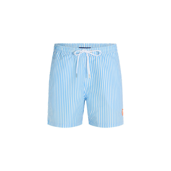 Children's striped star swim shorts