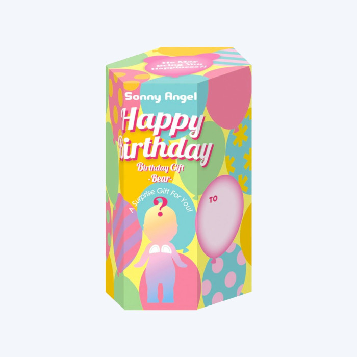 Série Birthday Bear (1 pièce) - Sonny Angel