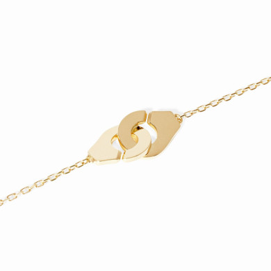 Bracelet Menottes dinh van R8 or jaune Bracelet Menottes dinh van R8 or jaune