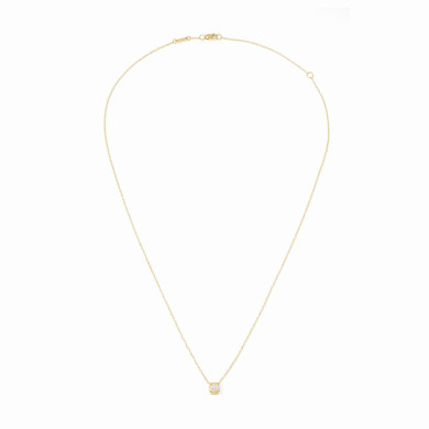 Le Cube Diamant medium necklace yellow gold and diamond Le Cube Diamant medium necklace yellow gold and diamond