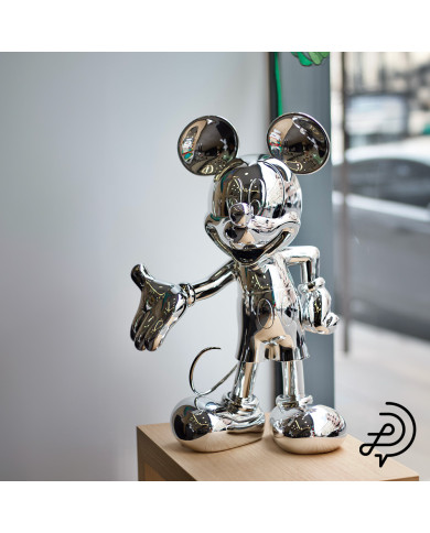Mickey Welcome chromed - 30 cm Mickey Welcome chromed - 30 cm