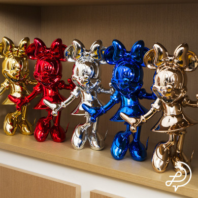 Minnie Welcome chromed - 31 cm Minnie Welcome chromed - 31 cm