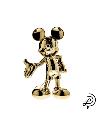 Mickey Welcome chromé or - 30 cm Mickey Welcome chromé or - 30 cm