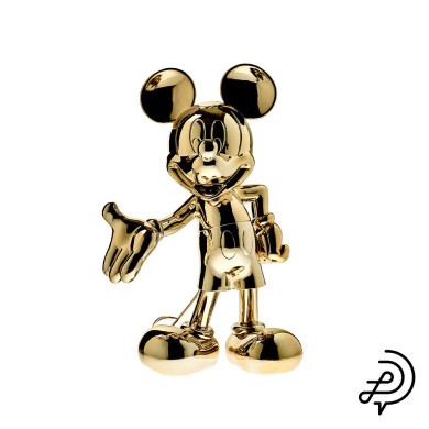 Mickey Welcome chromé or - 30 cm Mickey Welcome chromé or - 30 cm