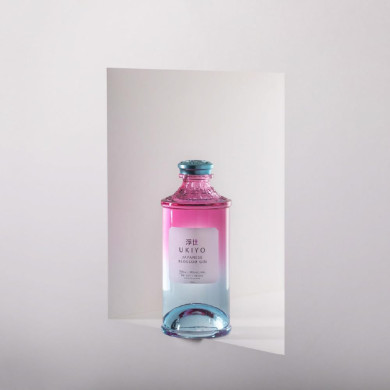 Ukiyo Japanese Blossom Gin - 70cl Ukiyo Japanese Blossom Gin - 70cl