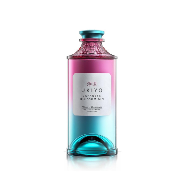 Ukiyo Japanese Blossom Gin - 70cl Ukiyo Japanese Blossom Gin - 70cl