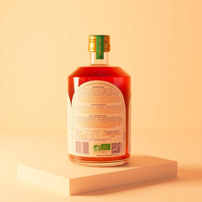 Jardins Suspendus - Orange amère & Romarin - 70cl - sans alcool