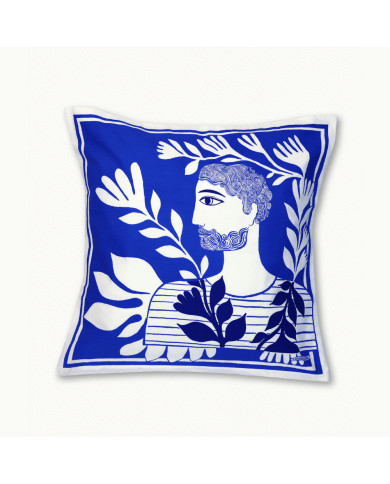 2 taies d'oreiller lui lui 65 x 65 cm