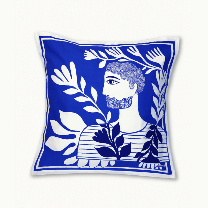 2 taies d'oreiller lui lui - 65 x 65 cm