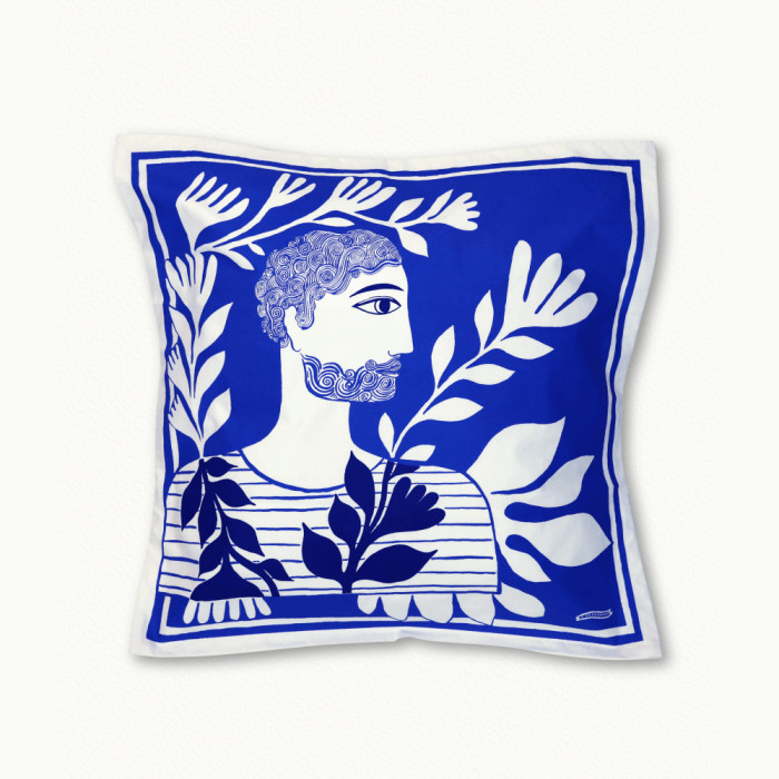 2 taies d'oreiller lui lui - 65 x 65 cm