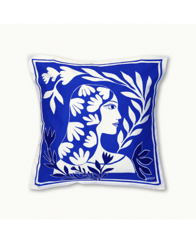 2 taies d'oreiller elle elle - 65 x 65 cm