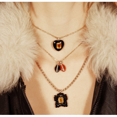 Onyx heart pendant Onyx heart pendant