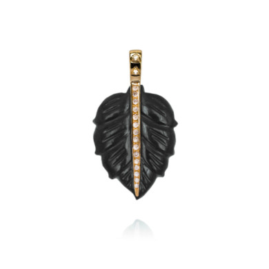 Onyx Petal Pendant Onyx Petal Pendant