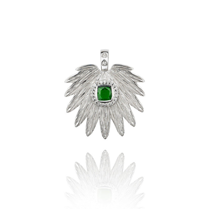 Adora Silver 925 and Diopside Pendant