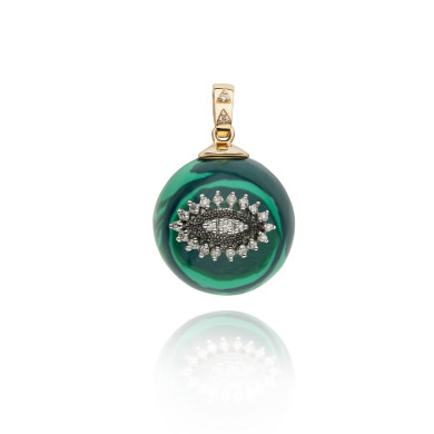 Eye on me Malachite pendant Eye on me Malachite pendant