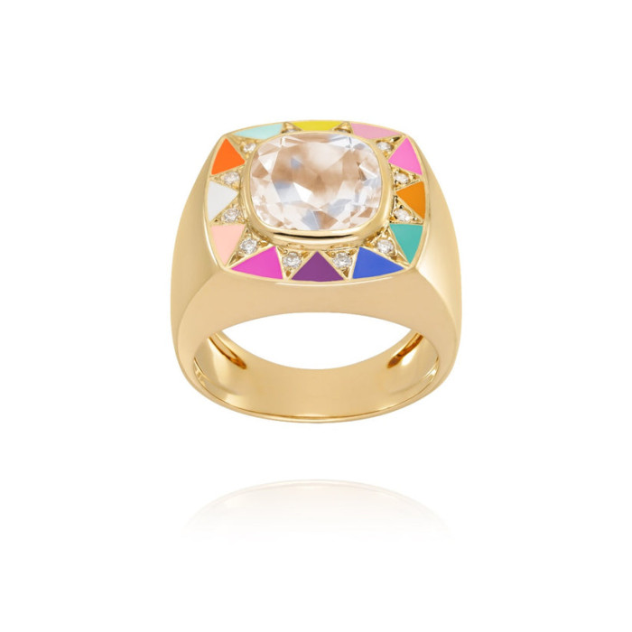 Bague Stella rainbow - taille 54